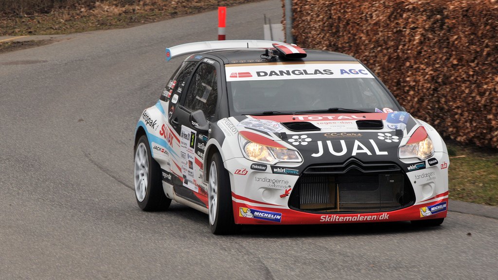 De regerende danske mestre, Ib Kragh og Freddy Pedersen stiller op i Anderup El Rally, for at forsvare deres mesterskab fra 2017
(Foto: rallypics.dk - Viggo Johansen)